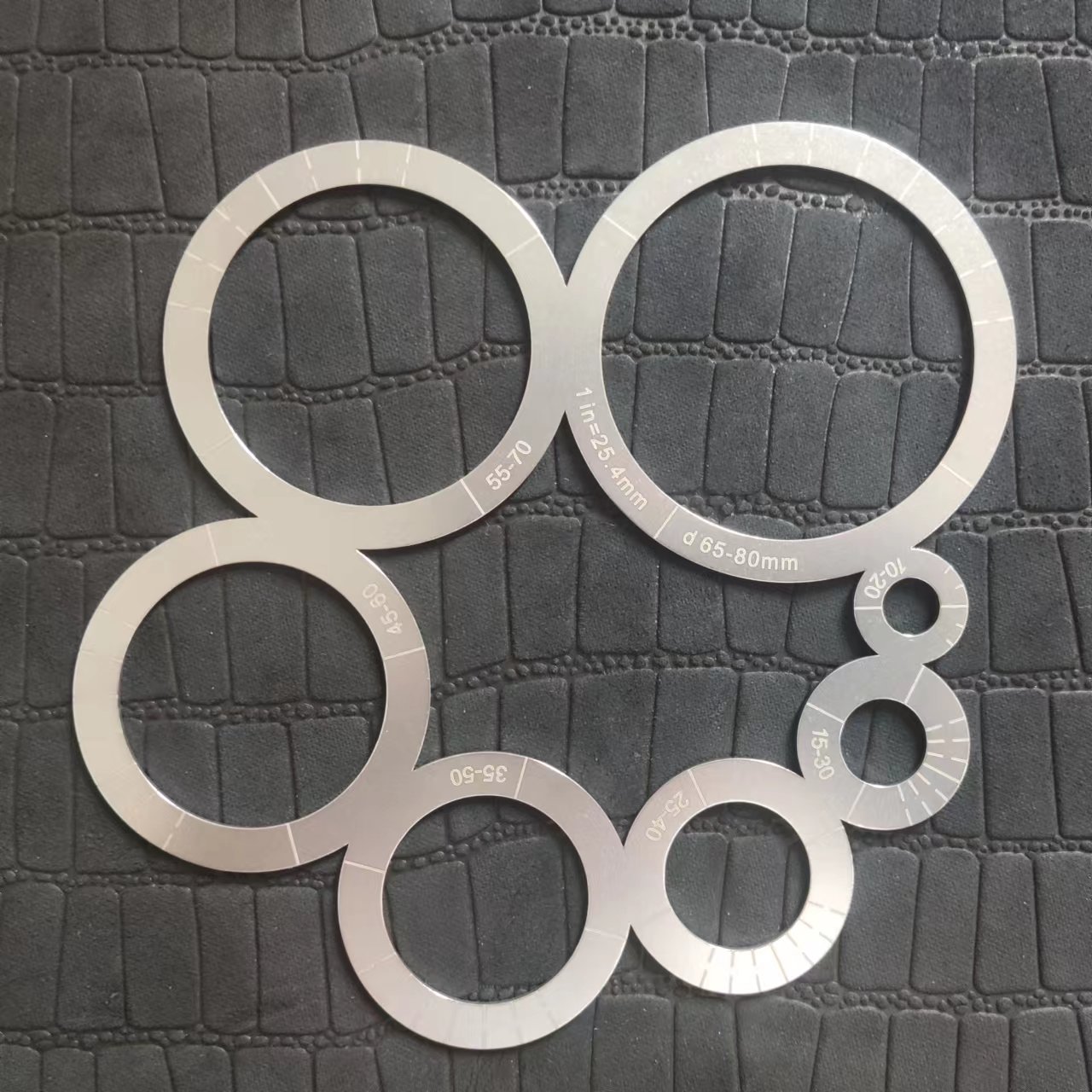 Leatherwork Templates - 1 pezzo di righello da taglio