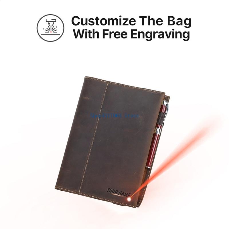 Leather Work Diary Covers - Copertina per diario portatile T3LB con