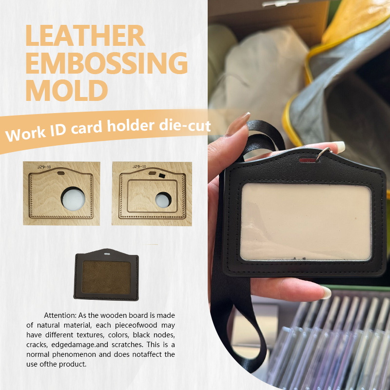 Leatherwork Templates - Stampo per Taglio Artigianale in Pelle,