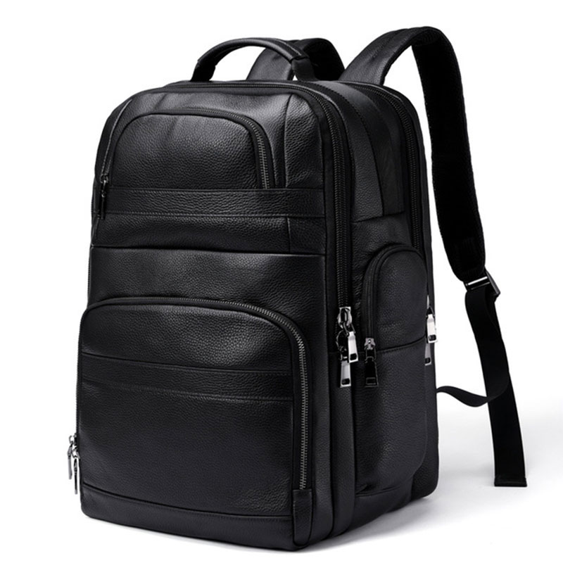 Leather Work Rucksack - Luufan zaino in vera pelle con