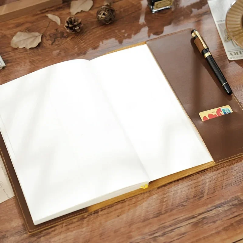 Leather Work Diary Covers - Nuova Copertina per Quaderno B5 in