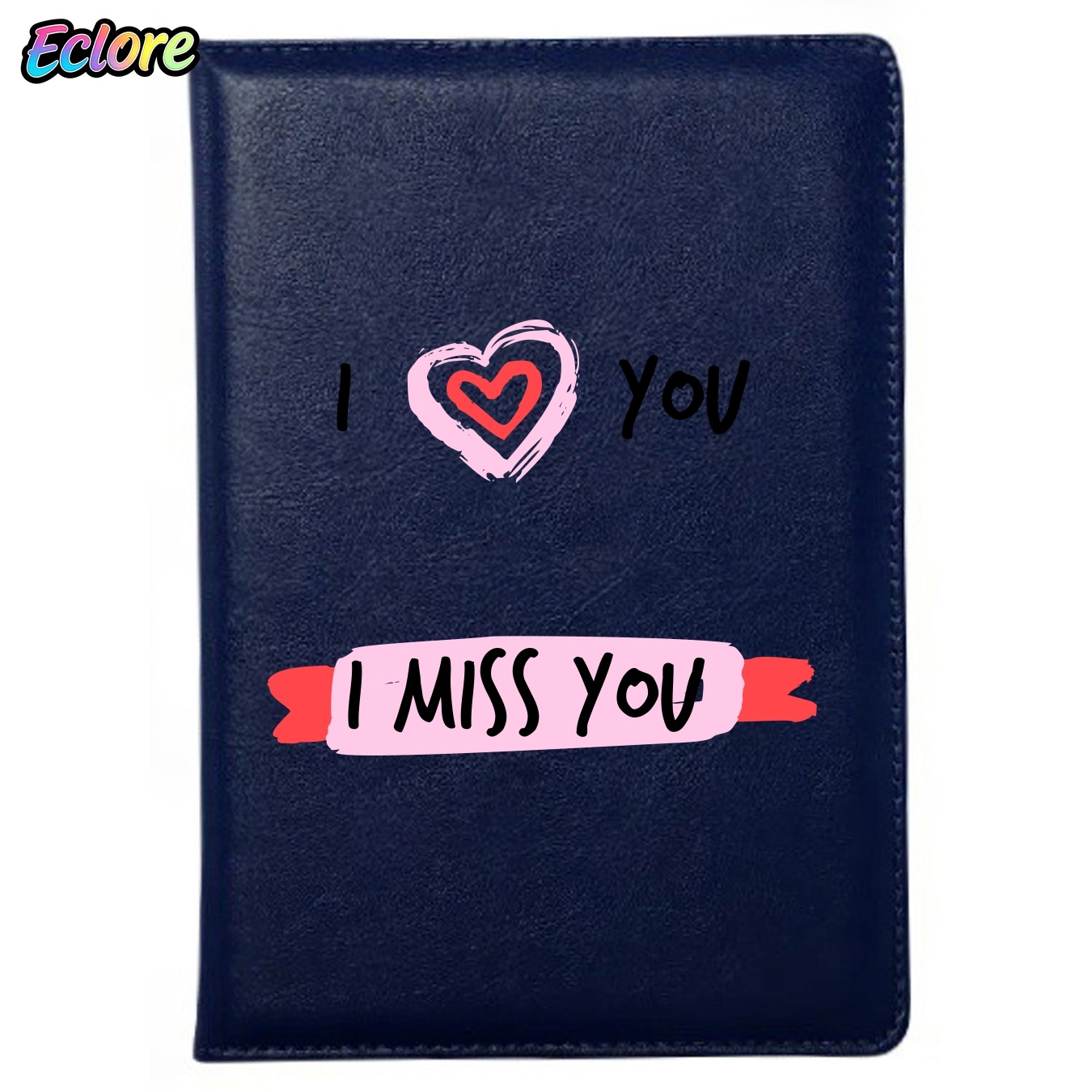 Leather Work Diary Covers - Taccuino A5 in Pelle con Cuore
