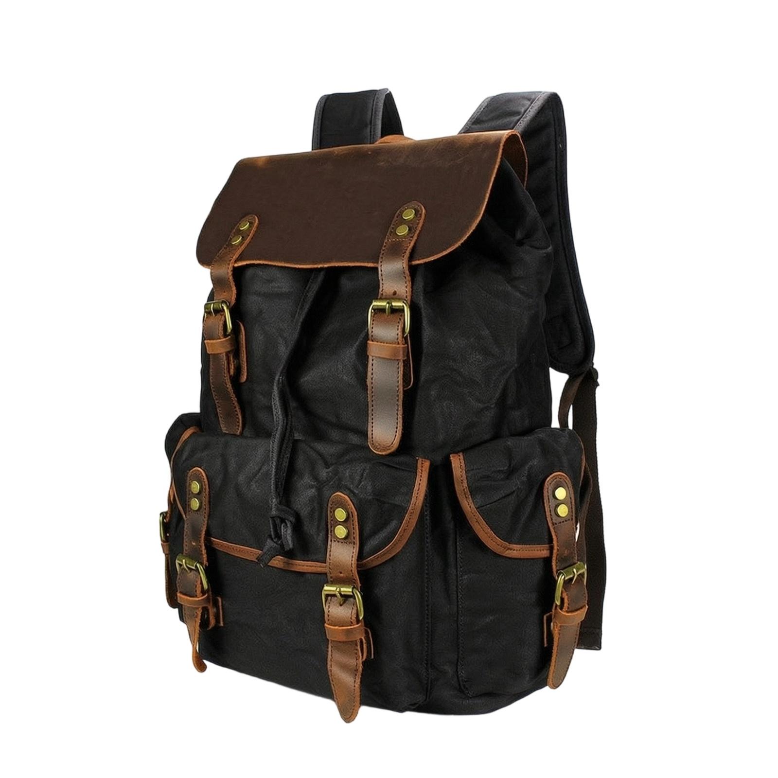 Zaino da viaggio in tela cerat - Leather Work Rucksack recensione e prezzo