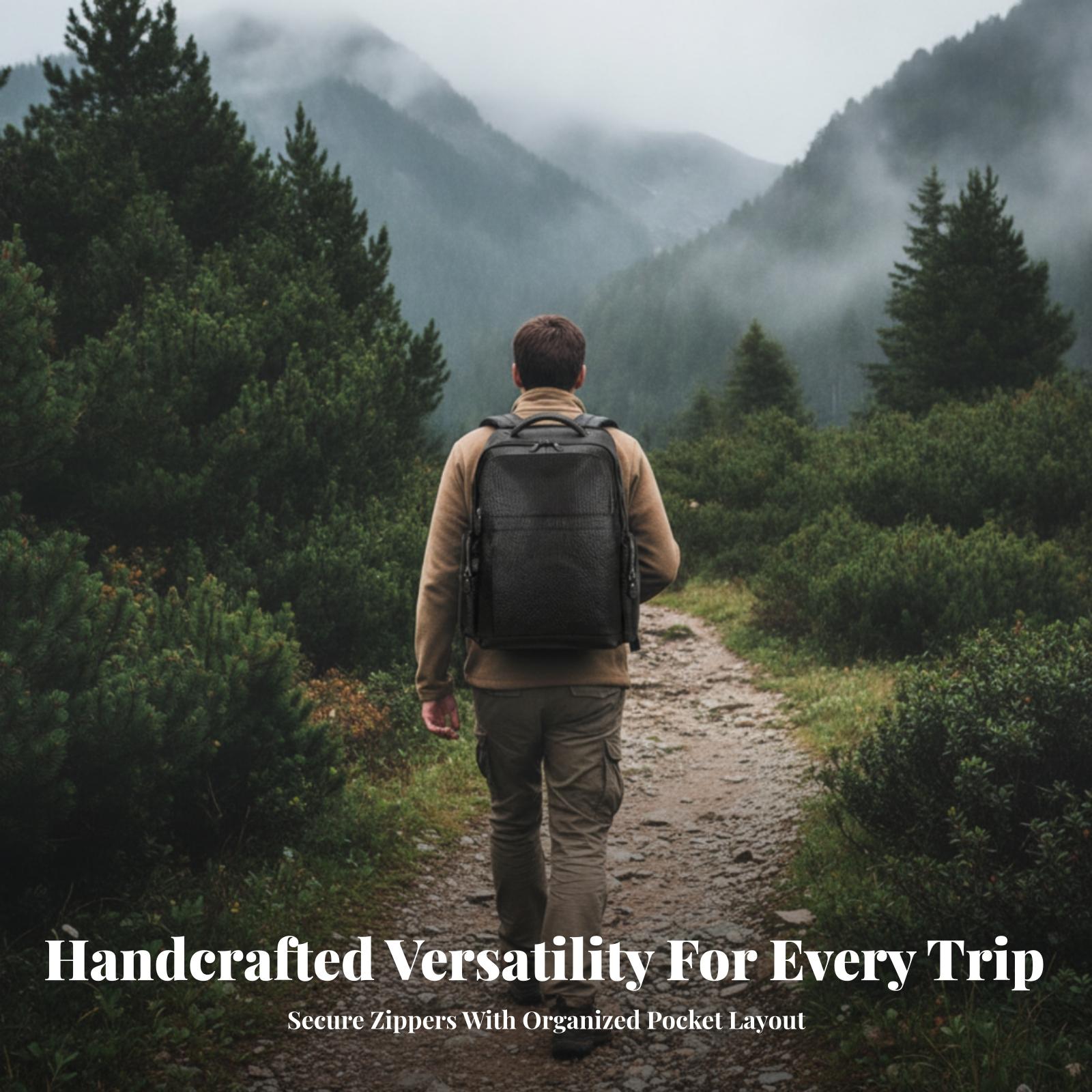 Zaino da viaggio in pelle di v - Leather Work Rucksack recensione e prezzo