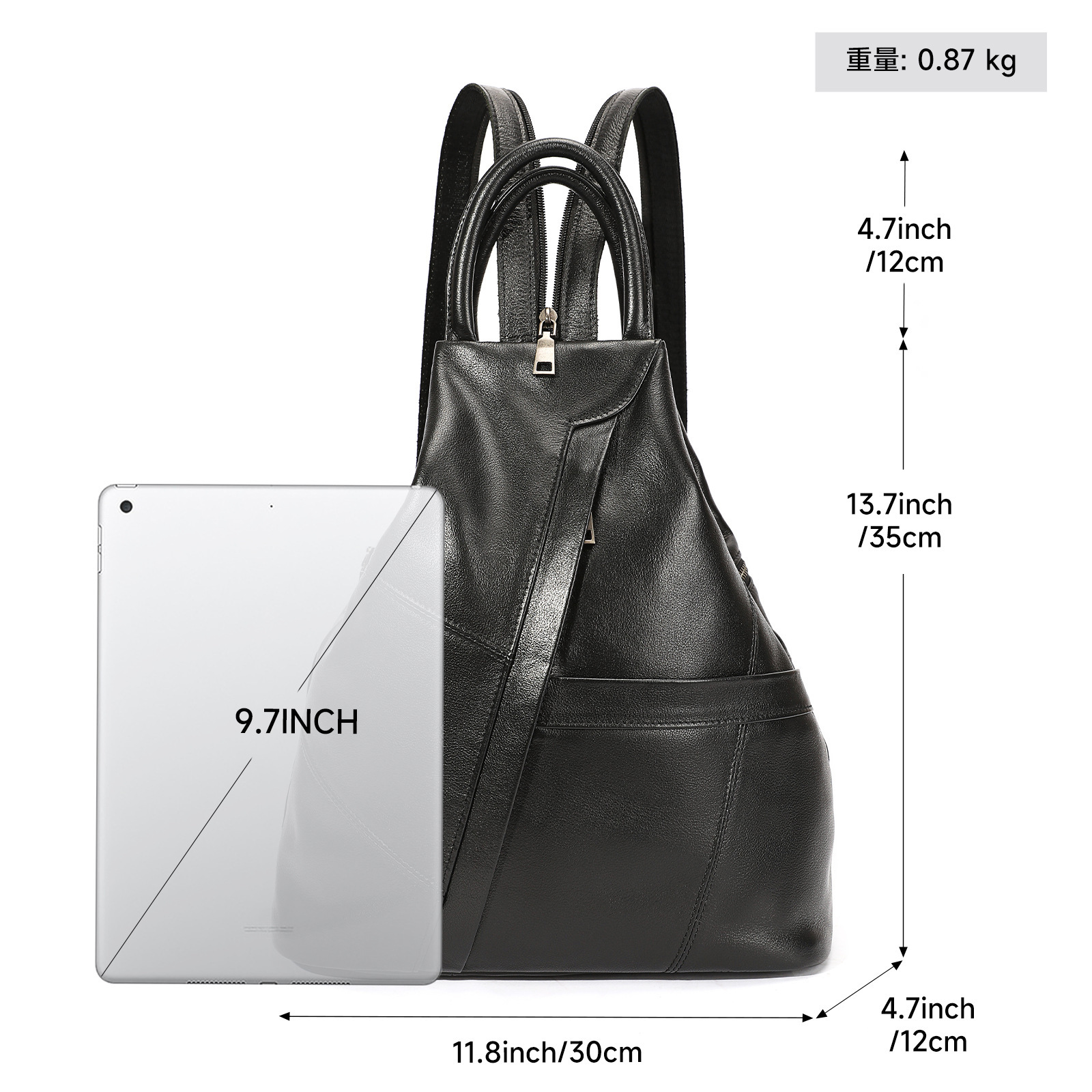 Zaino in Pelle a Grana Piena p - Leather Work Rucksack recensione e prezzo