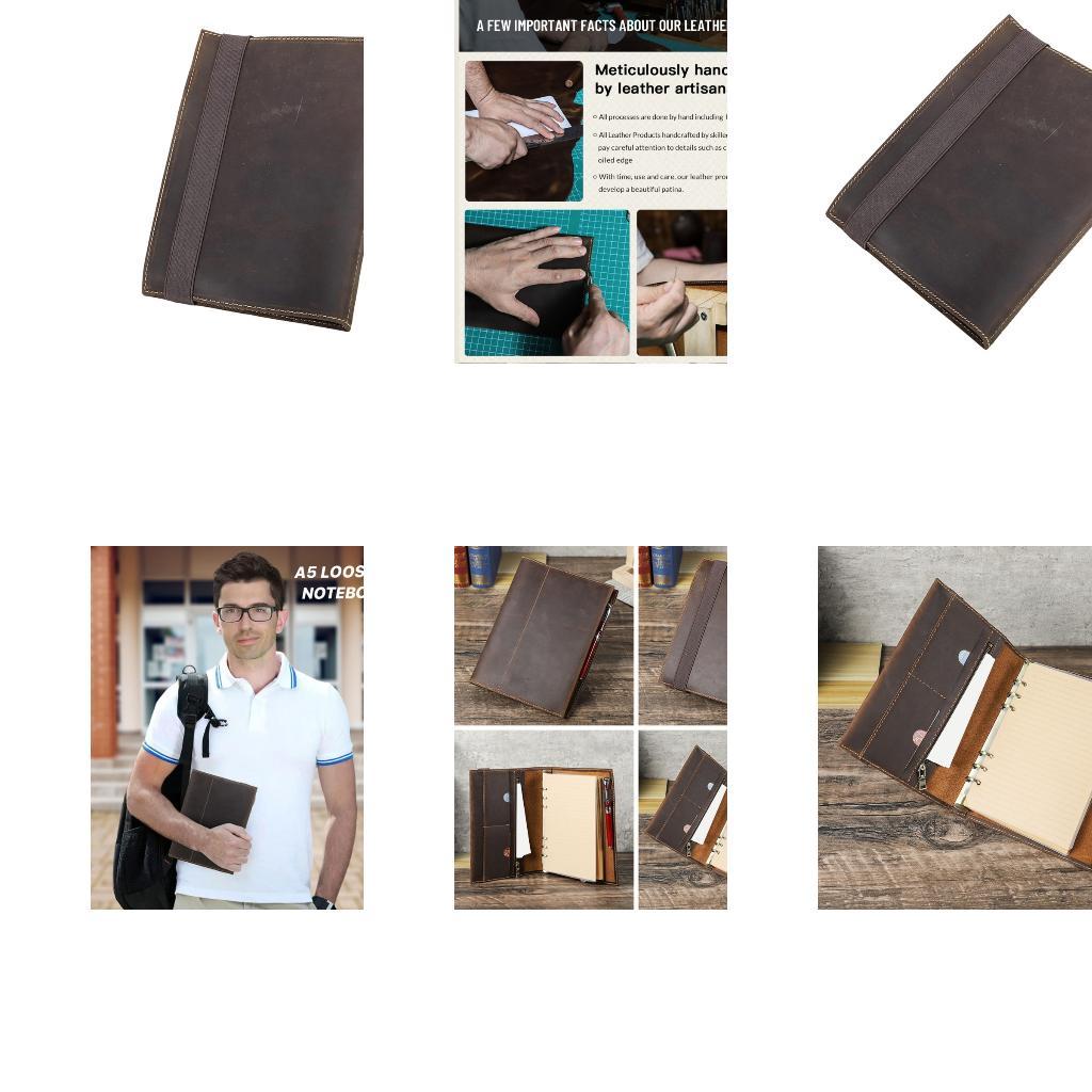 Diario in pelle per uso quotid - Leather Work Diary Covers recensione e prezzo