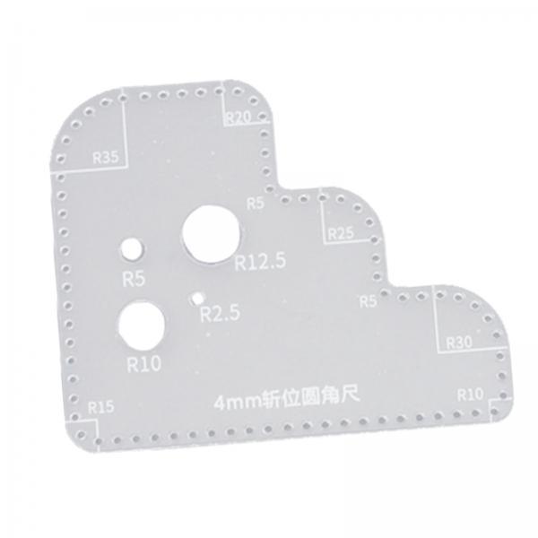 Righello Circolare in Acrilico - Leatherwork Templates recensione e prezzo