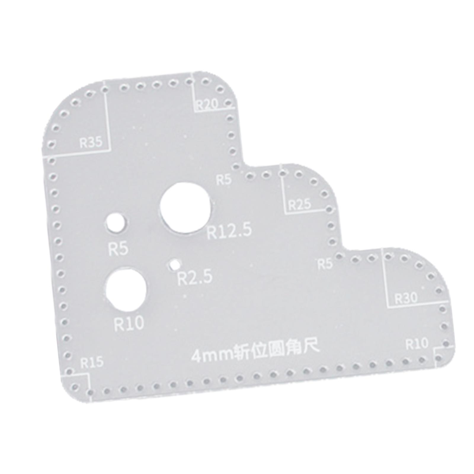 Righello Circolare in Acrilico - Leatherwork Templates recensione e prezzo
