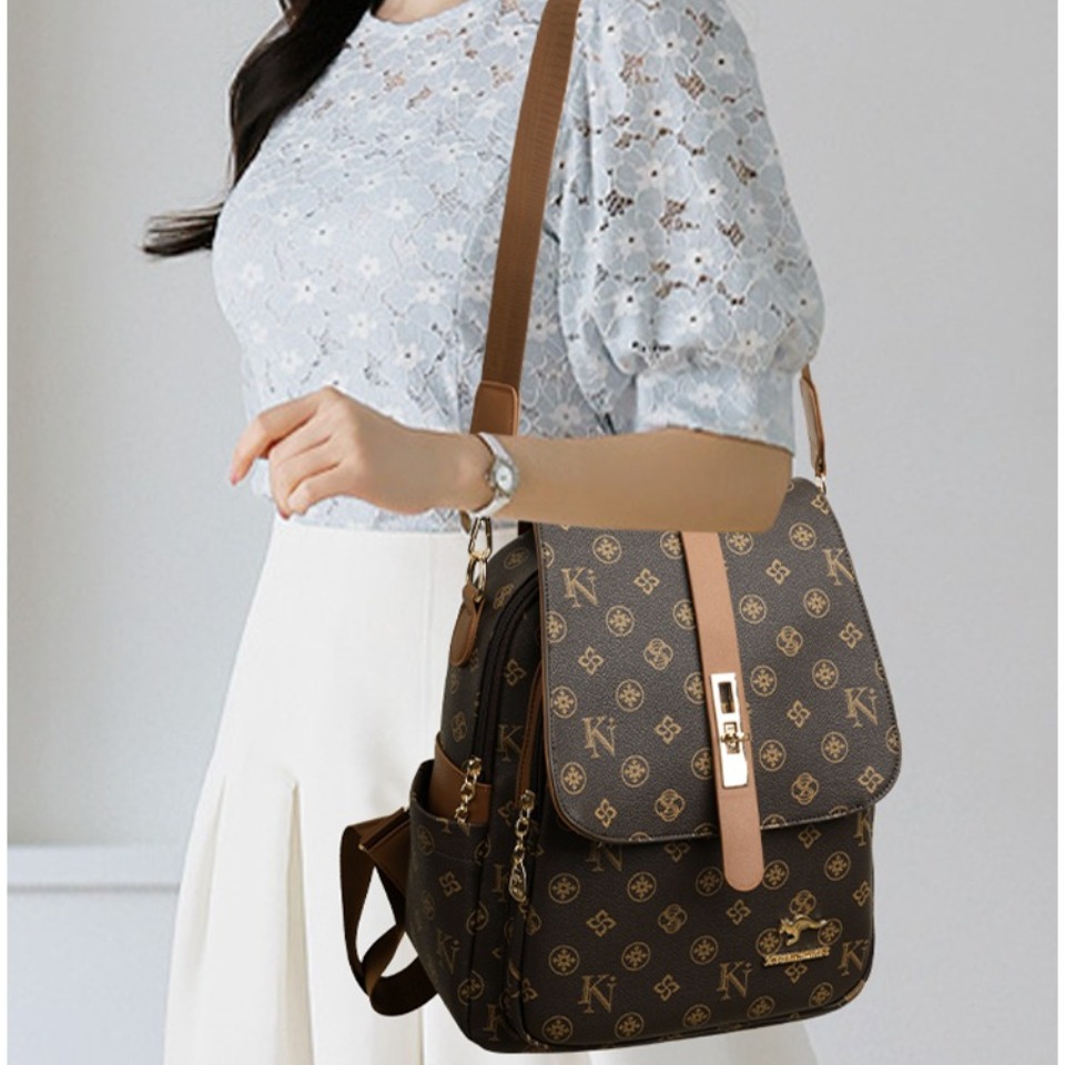 Zaino Vintage Stampato di Alta - Leather Work Rucksack recensione e prezzo